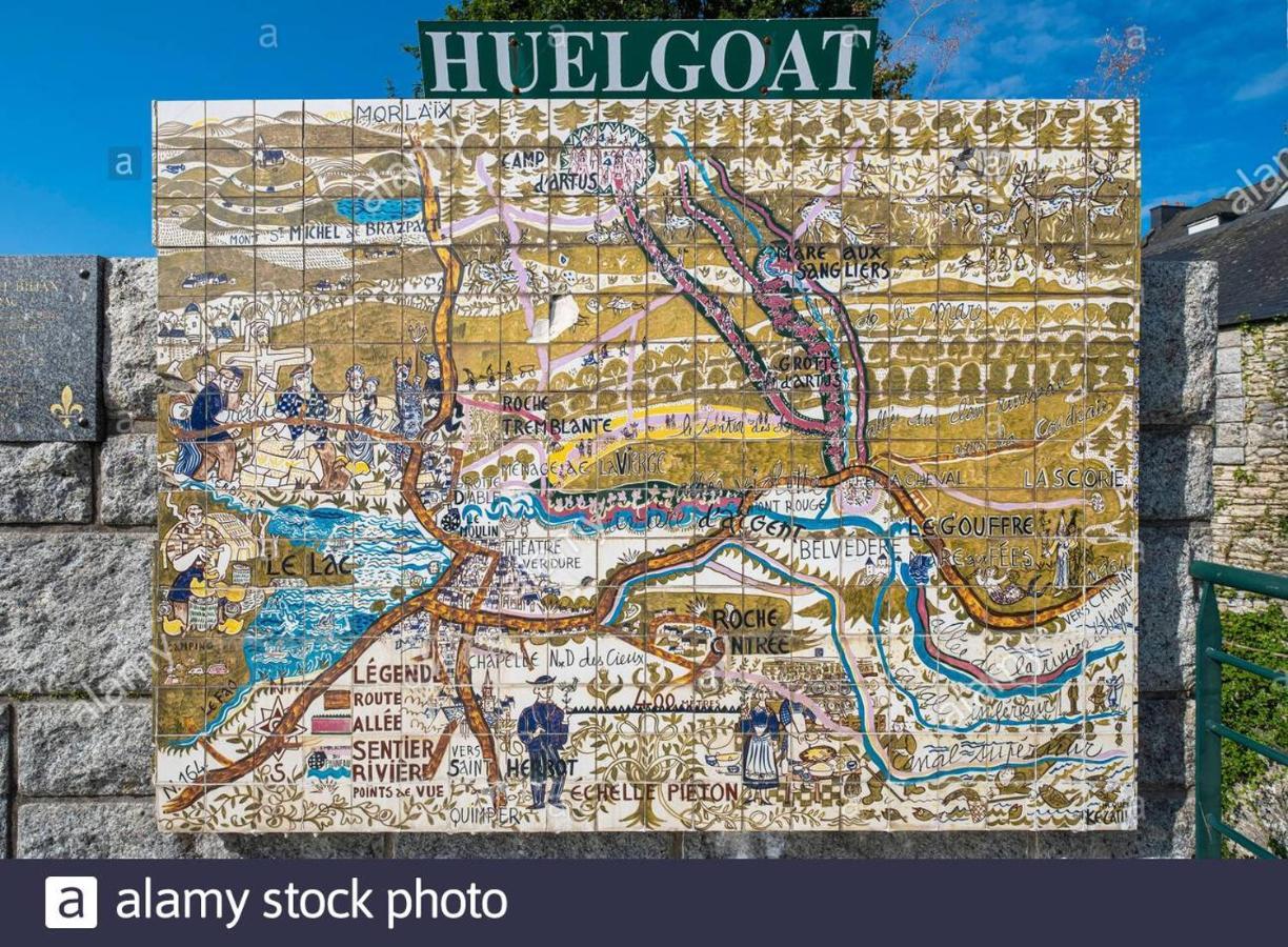 Huelgoat Chambres D'Hotes Bagian luar foto